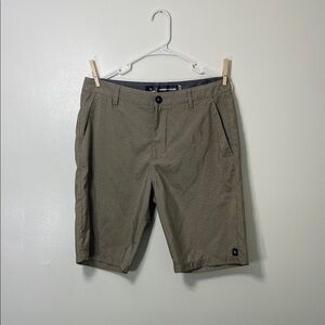 Rip Curl Khaki “Boardwalks” Hybrid Shorts -Size 32